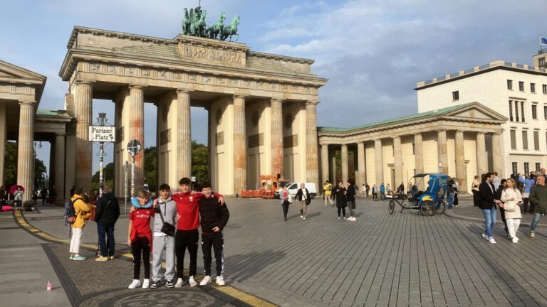 Die vier Nationalspieler der DJK St. Ingbert